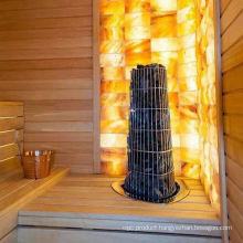 Popular and Beautiful Traditional Sauna Room with Red Cedar Cladding